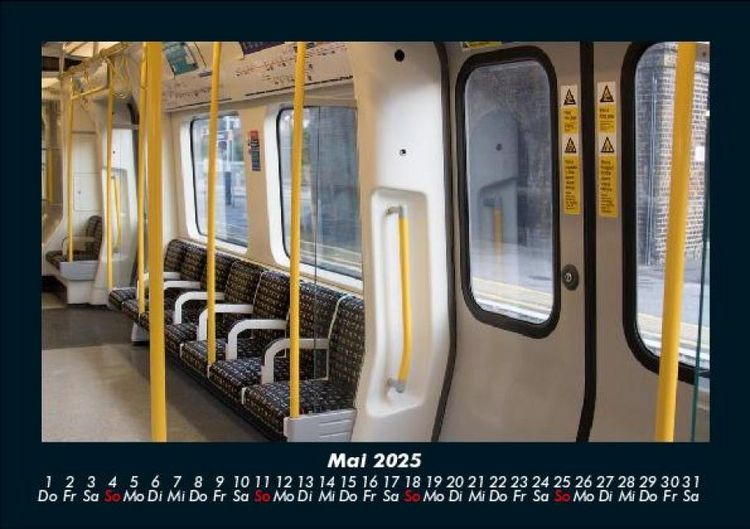 Produktbild: London 2025 Fotokalender DIN A5