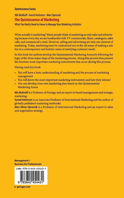 Produktbild: The Quintessence of Marketing