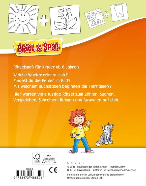 Produktbild: Spiel & Spa&szlig; - Grundschul-R&auml;tselspa&szlig; f&uuml;r unterwegs