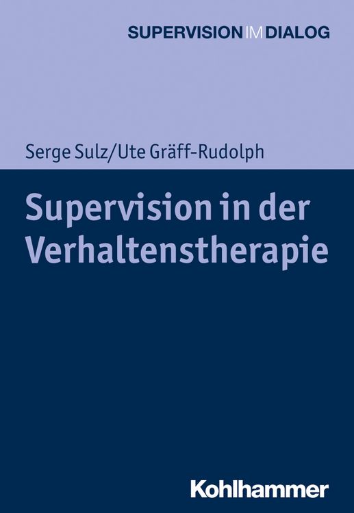 Produktbild: Supervision in der Verhaltenstherapie