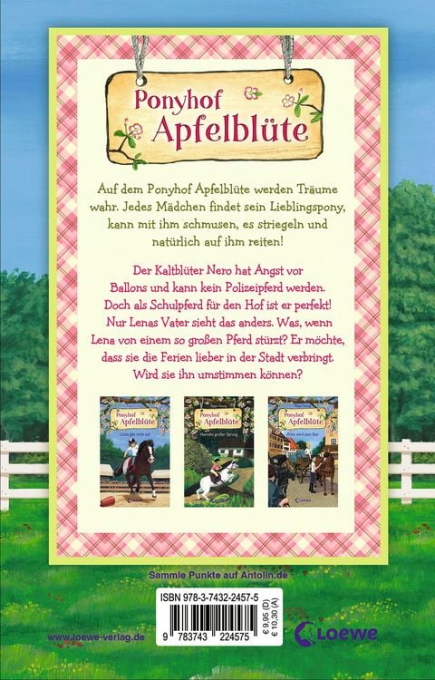Produktbild: Ponyhof Apfelbl&uuml;te (Band 26) - Hab keine Angst, Nero!