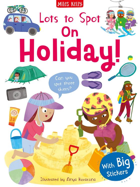 Produktbild: Miles Kelly: On Holiday! Sticker Book