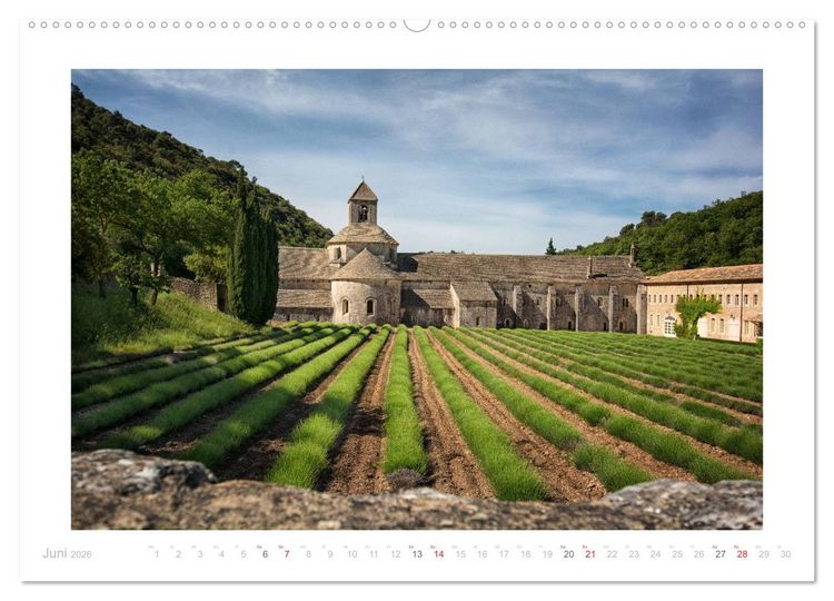 Produktbild: Streifzug durch die Provence (hochwertiger Premium Wandkalender 2026 DIN A2 quer), Kunstdruck in Hochglanz