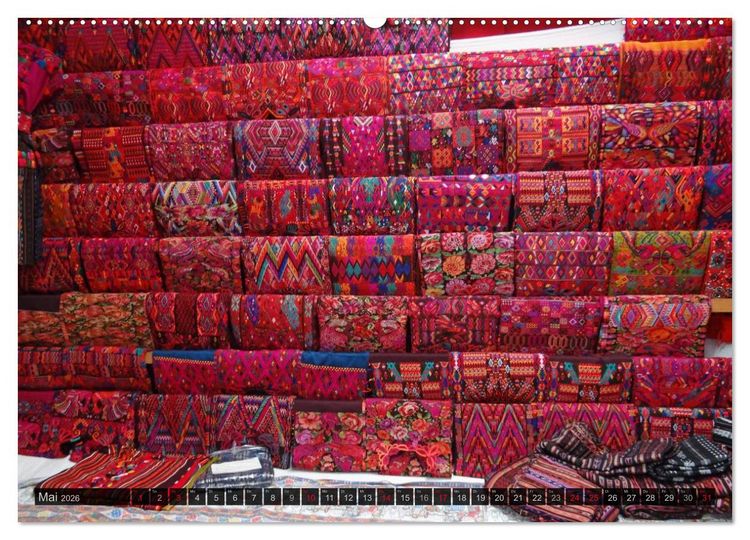 Produktbild: Guatemala - Land der 1000 Farben (hochwertiger Premium Wandkalender 2026 DIN A2 quer), Kunstdruck in Hochglanz
