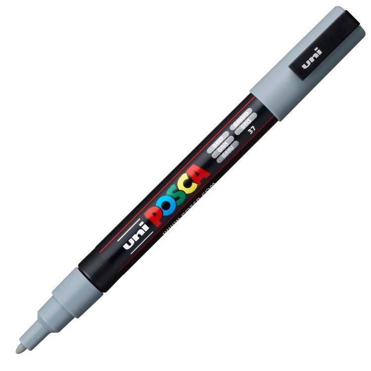 Produktbild: uni-ball Marker uni POSCA PC-3M grau