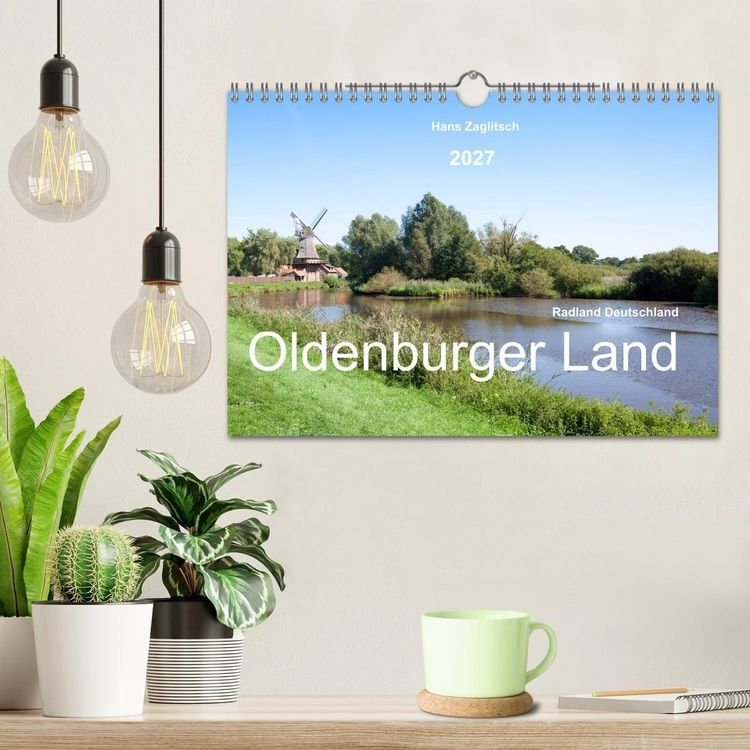 Produktbild: Radland Deutschland - Oldenburger Land (Wandkalender 2027 DIN A4 quer), CALVENDO Monatskalender