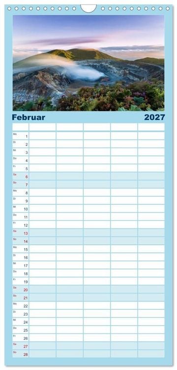 Produktbild: Familienplaner 2027 - Unglaubliche Natur - Landschaften aus unserer wunderbaren Welt mit 5 Spalten (Wandkalender, 21 x 45 cm) CALVENDO