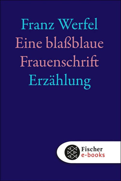 Produktbild: Eine bla&szlig;blaue Frauenschrift