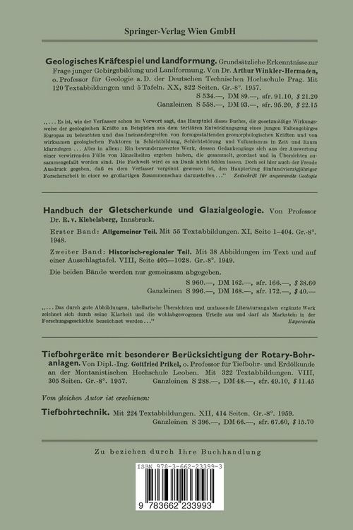 Produktbild: Lehrbuch der allgemeinen Geophysik