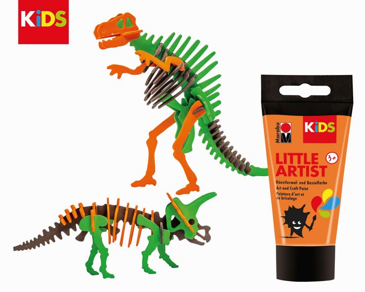 Produktbild: Marabu KiDS Little Artist Paint & Puzzle Dino