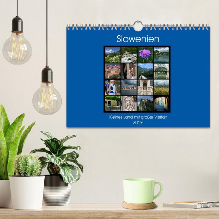 Produktbild: Slowenien (Wandkalender 2026 DIN A4 quer), CALVENDO Monatskalender