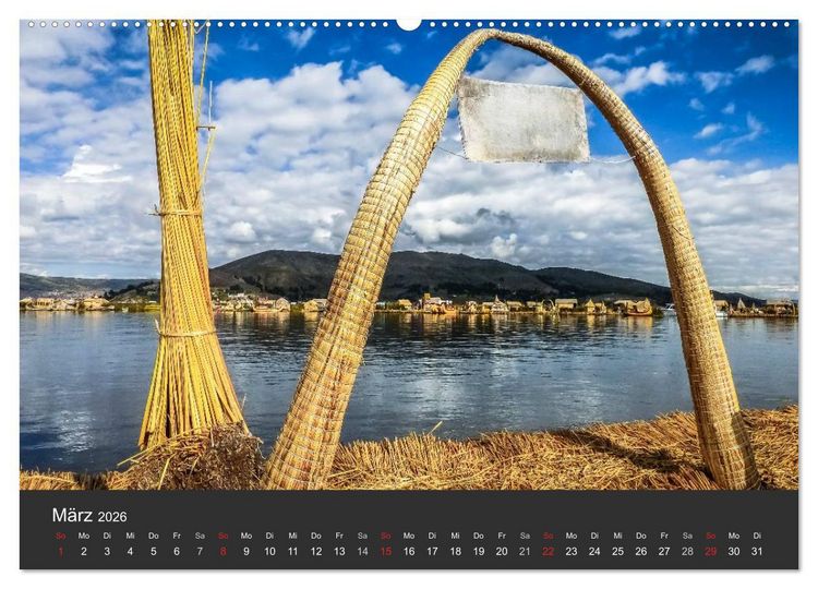 Produktbild: Peru 2026 Im Land des Kondors (hochwertiger Premium Wandkalender 2026 DIN A2 quer), Kunstdruck in Hochglanz