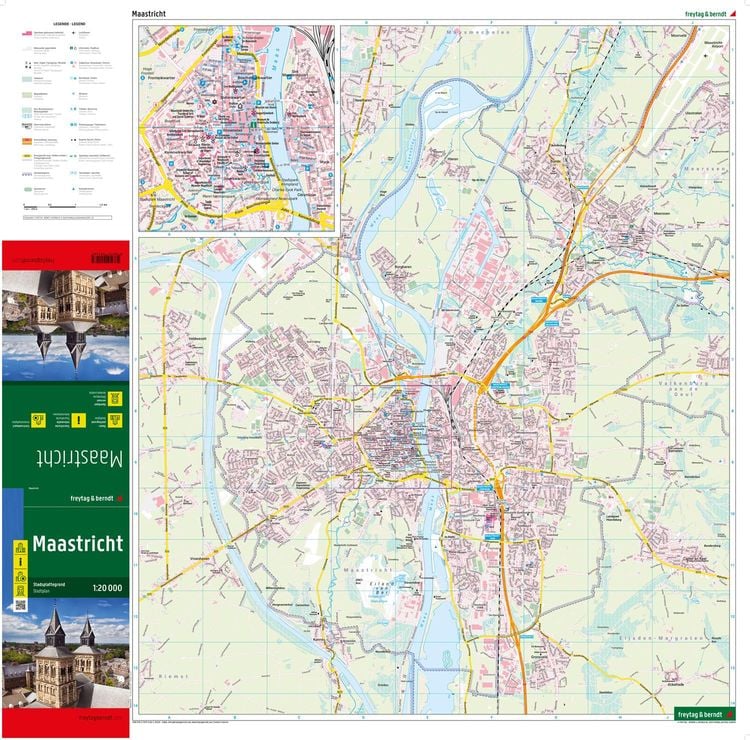 Produktbild: Maastricht, Stadtplan 1:20.000, freytag & berndt