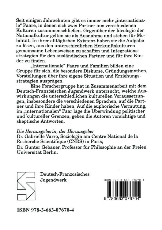 Produktbild: Zwei Kulturen &mdash; eine Familie
