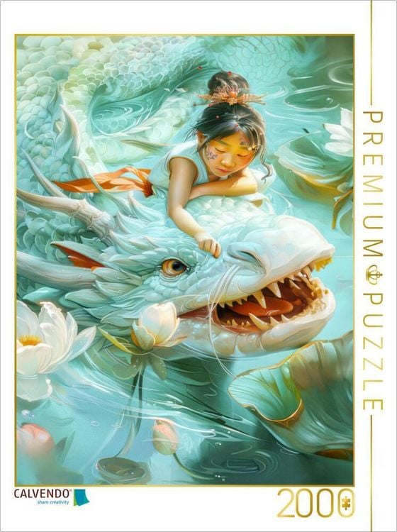 Produktbild: CALVENDO Puzzle Asiatisch inspirierte Animation | 2000 Teile Lege-Gr&ouml;&szlig;e 90x67cm Foto-Puzzle f&uuml;r gl&uuml;ckliche Stunden