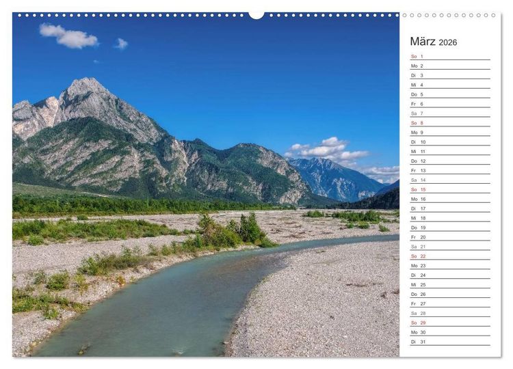 Produktbild: Friaul-Julisch Venetien - zwischen Alpen und Adria (hochwertiger Premium Wandkalender 2026 DIN A2 quer), Kunstdruck in Hochglanz