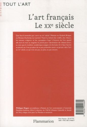 Produktbild: L'art fran&ccedil;ais: le XXe si&egrave;cle