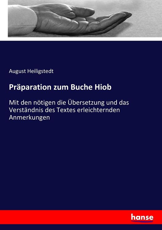 Produktbild: Pr&auml;paration zum Buche Hiob