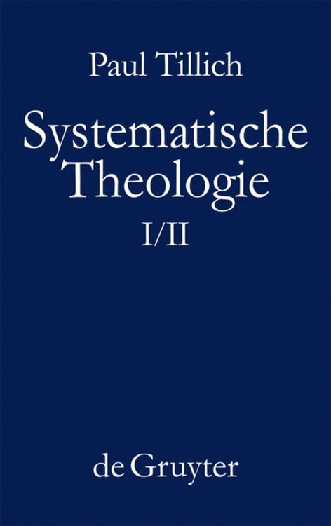 Produktbild: Systematische Theologie I und II