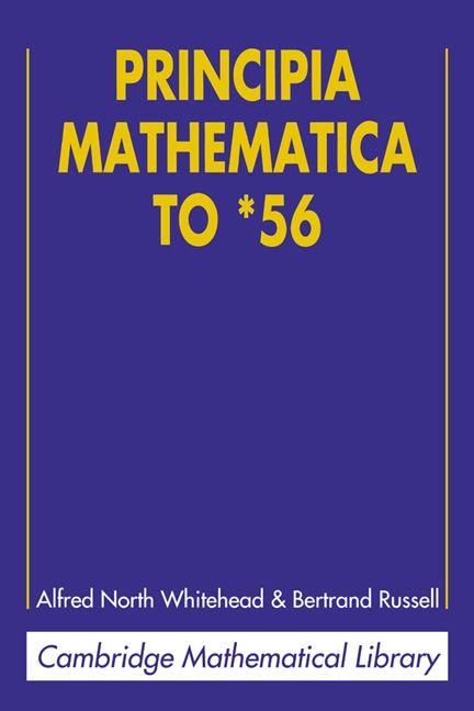 Produktbild: Principia Mathematica to *56