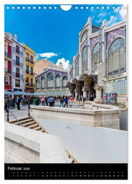 Produktbild: Valencia entdecken (Wandkalender 2026 DIN A4 hoch), CALVENDO Monatskalender