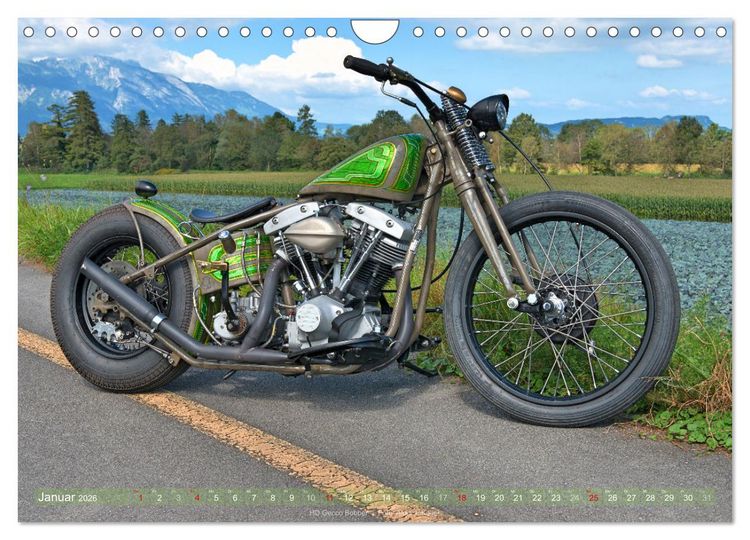Produktbild: Edel-Bikes 2026 (Wandkalender 2026 DIN A4 quer), CALVENDO Monatskalender
