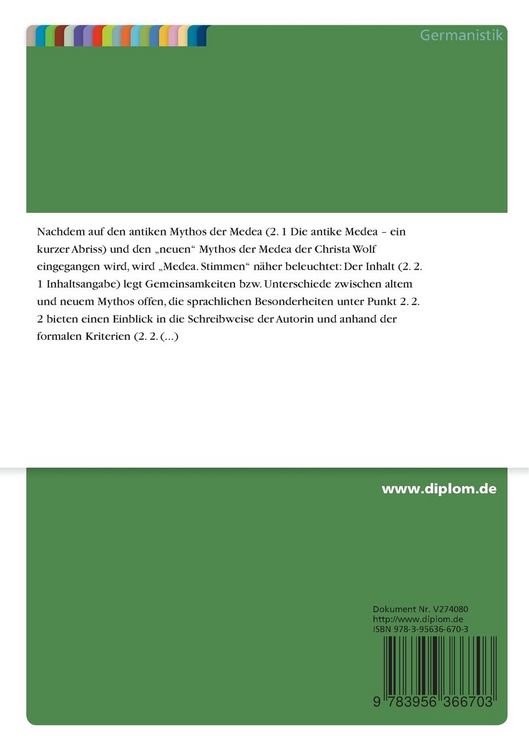 Produktbild: Christa Wolfs "Medea. Stimmen" - Eine Frau im Wandel der Zeit