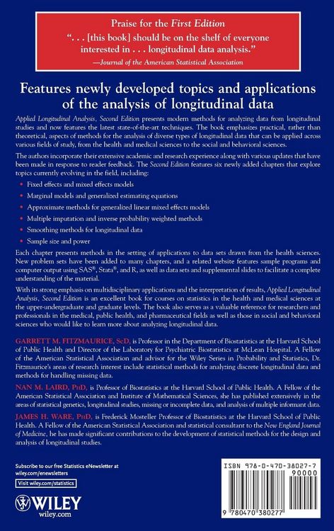 Produktbild: Applied Longitudinal Analysis