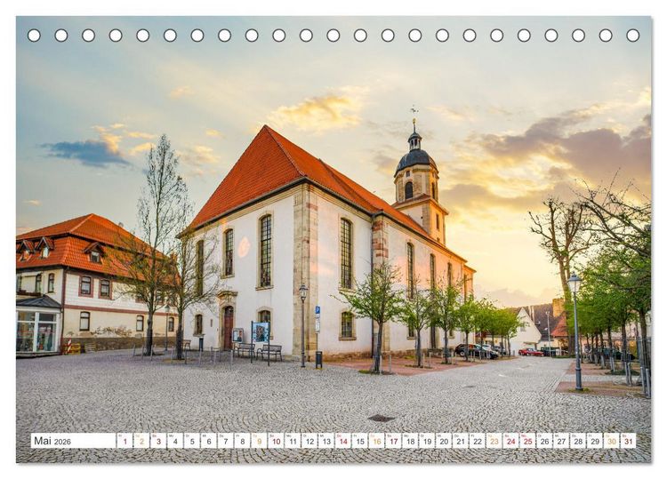 Produktbild: Bad Salzungen Impressionen (Tischkalender 2026 DIN A5 quer), CALVENDO Monatskalender