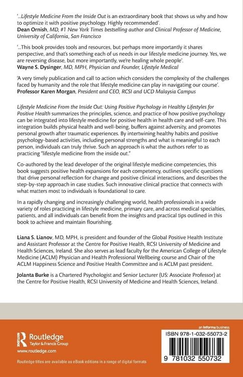 Produktbild: Lifestyle Medicine from the Inside Out