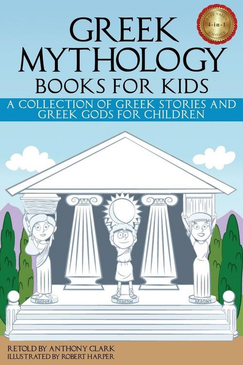 Produktbild: Greek Mythology Books for Kids