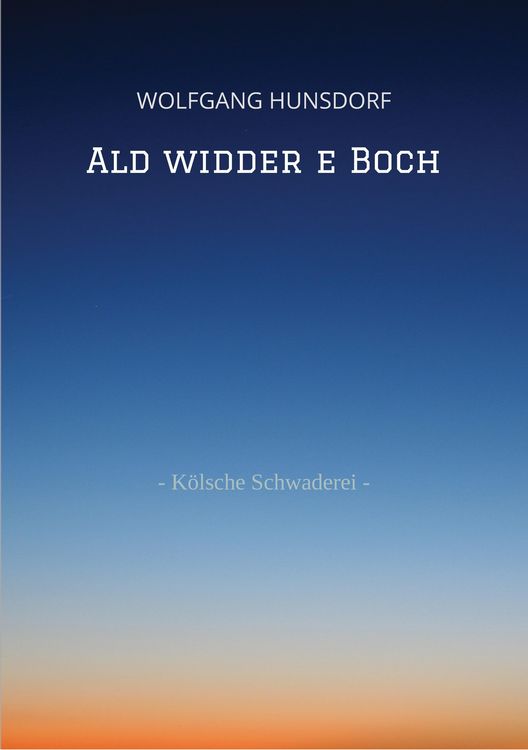 Produktbild: Ald widder e Boch