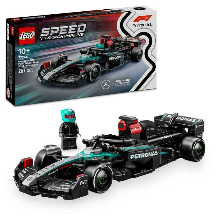 Produktbild: LEGO Speed Champions Mercedes-AMG F1 W15 Rennauto - Spielzeug Auto 77244