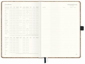 Produktbild: Wochen-Notiz-Timer Classic 26/27 A5 17 Monate [Fine Flowers Salbei]
