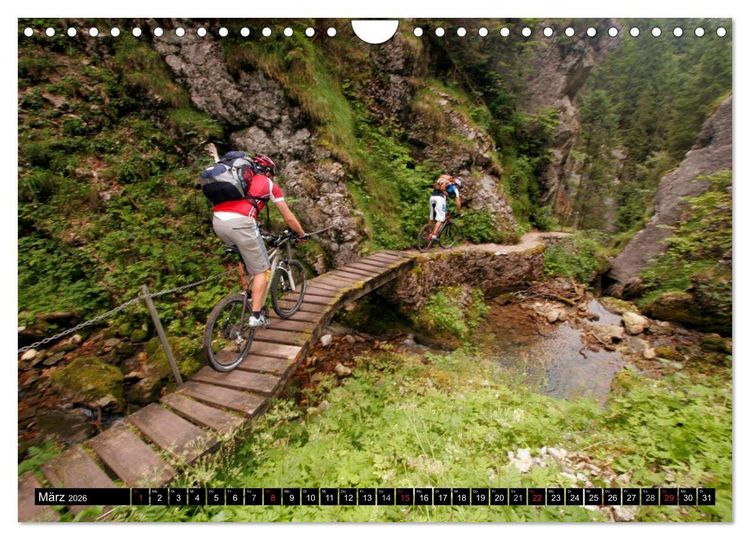 Produktbild: Mountainbike Spirit 2026 (Wandkalender 2026 DIN A4 quer), CALVENDO Monatskalender
