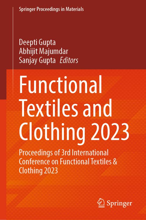 Produktbild: Functional Textiles and Clothing 2023