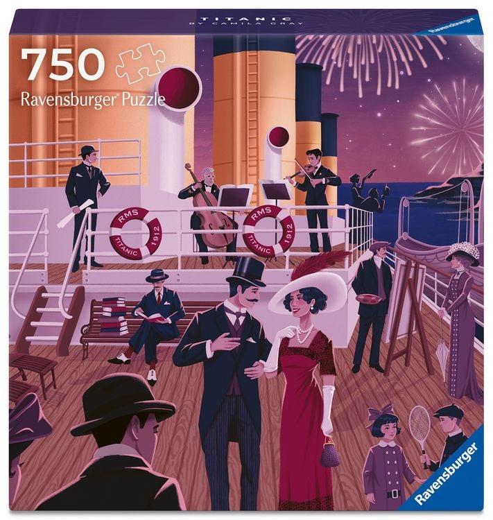 Produktbild: Erwachsenenpuzzle 750 Teile Art&Soul Collection - Titanic