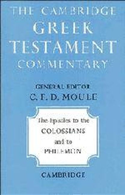Produktbild: The Epistles to the Colossians and to Philemon