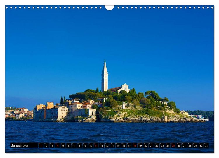 Produktbild: Rund um Rovinj (Wandkalender 2026 DIN A3 quer), CALVENDO Monatskalender
