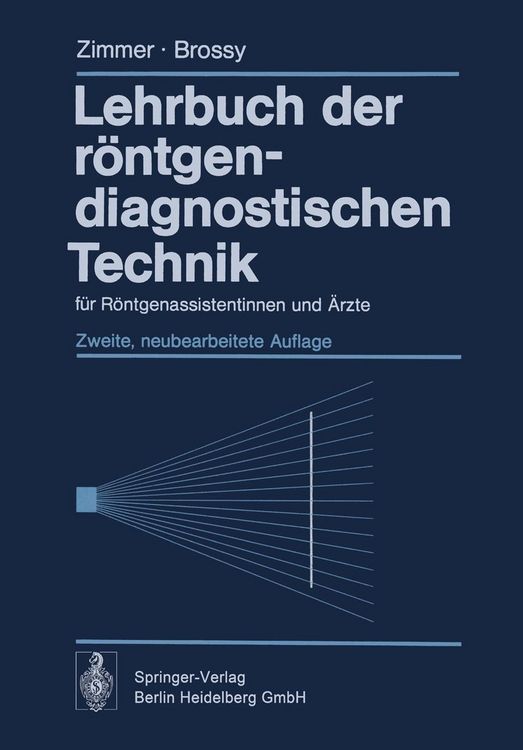 Produktbild: Lehrbuch der r&ouml;ntgendiagnostischen Technik