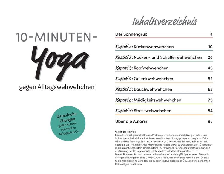 Produktbild: 10-Minuten-Yoga gegen Alltagswehwehchen
