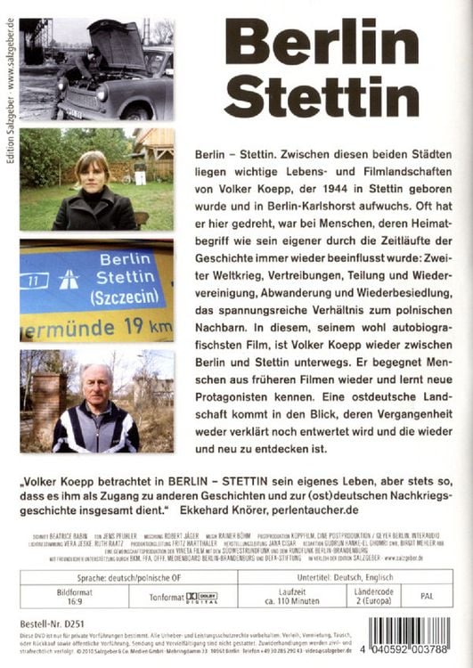 Produktbild: Berlin - Stettin