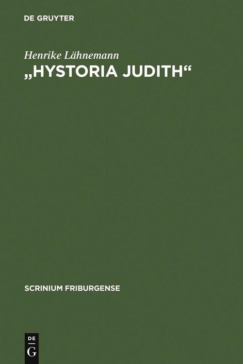 Produktbild: "Hystoria Judith"