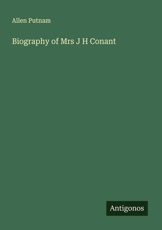 Produktbild: Biography of Mrs J H Conant