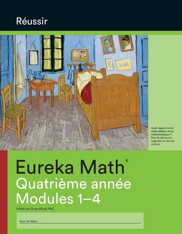 Produktbild: French - Eureka Math Grade 4 Succeed Workbook #1 (Module 1-4)