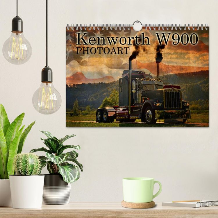 Produktbild: Kenworth W900 PHOTOART (Wandkalender 2026 DIN A4 quer), CALVENDO Monatskalender