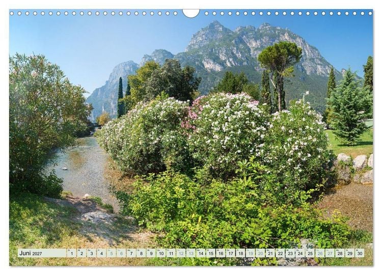 Produktbild: Gardasee - Perle Italiens (Wandkalender 2027 DIN A3 quer), CALVENDO Monatskalender