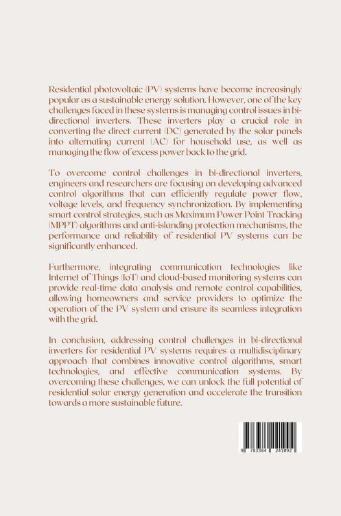 Produktbild: Smarter Solar Systems: Optimizing Power Flow and Backup with Advanced Inverters
