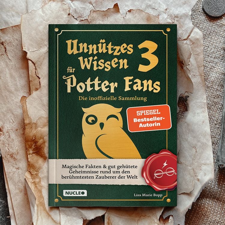 Produktbild: Unn&uuml;tzes Wissen f&uuml;r Potter-Fans 3 &ndash; Die inoffizielle Sammlung