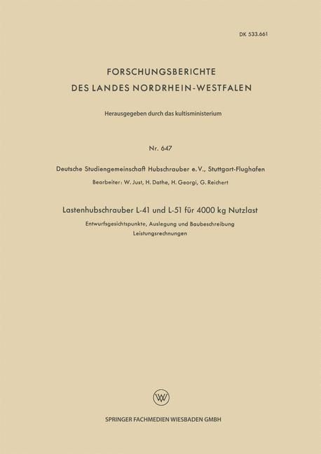 Produktbild: Lastenhubschrauber L-41 und L-51 f&uuml;r 4000 kg Nutzlast